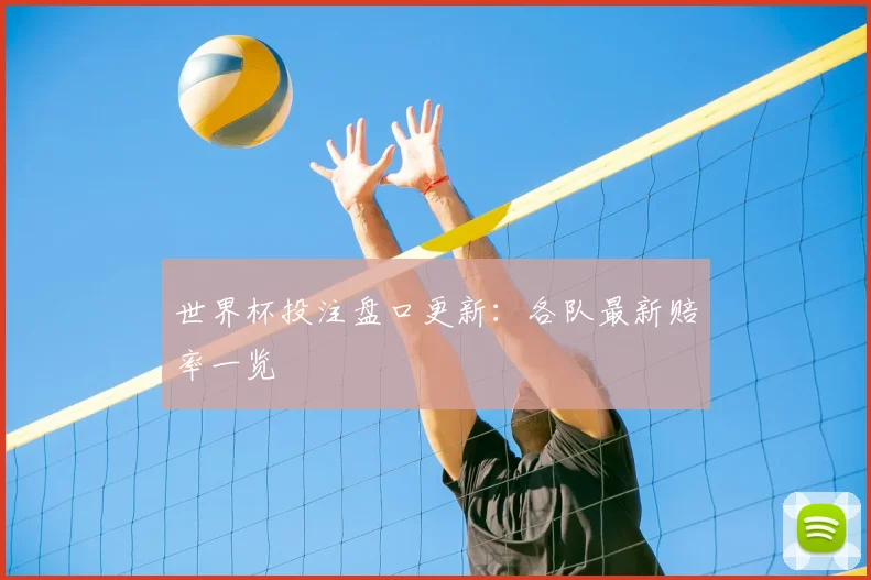 世界杯投注盘口更新:各队最新赔率一览
