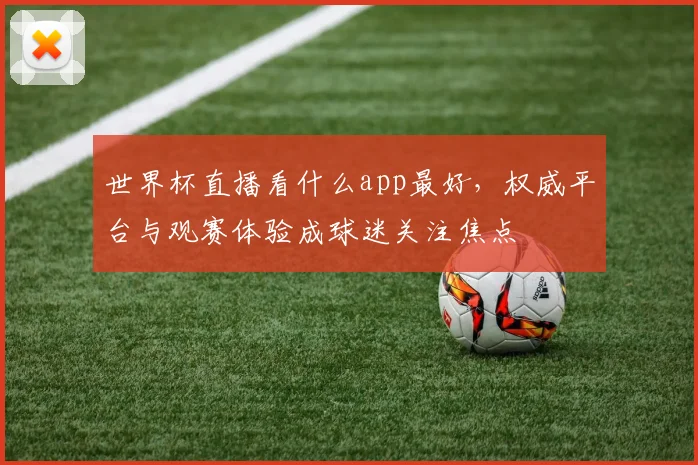 世界杯直播看什么app最好，权威平台与观赛体验成球迷关注焦点